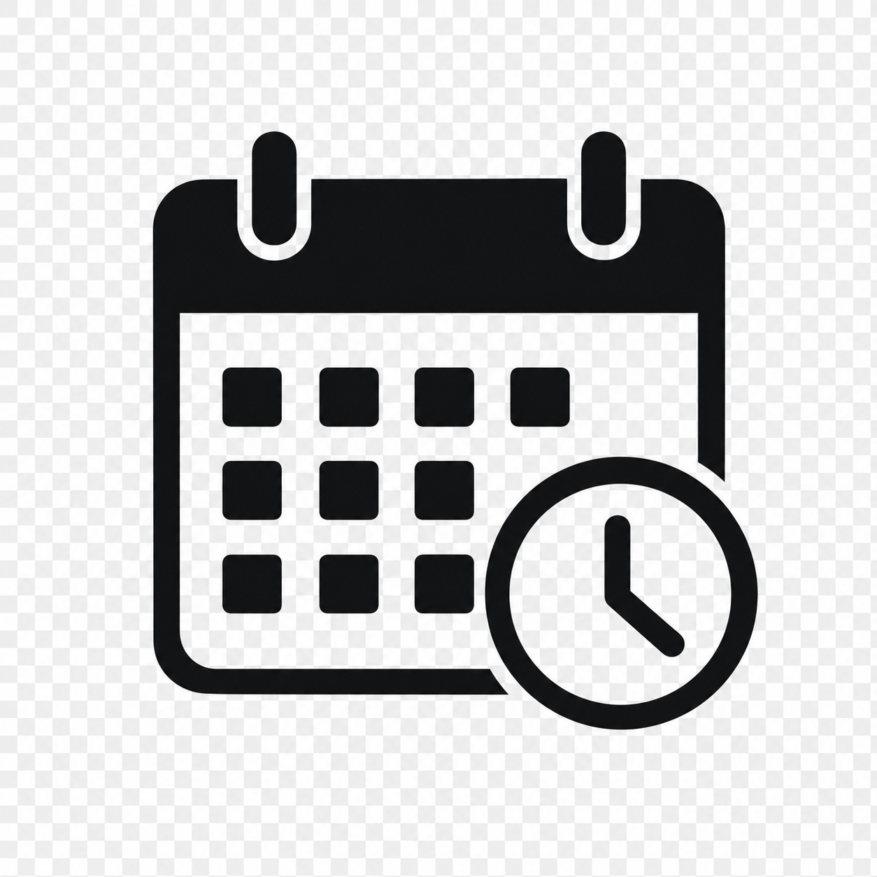 Mono Colored Schedule Icon