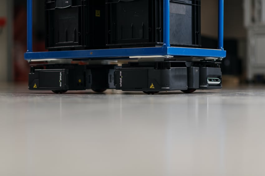 Wheel.me Autonomous Material Handling Automation Wheels